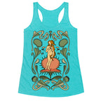 The Birth of Venus Fly Trap Racerback Tank