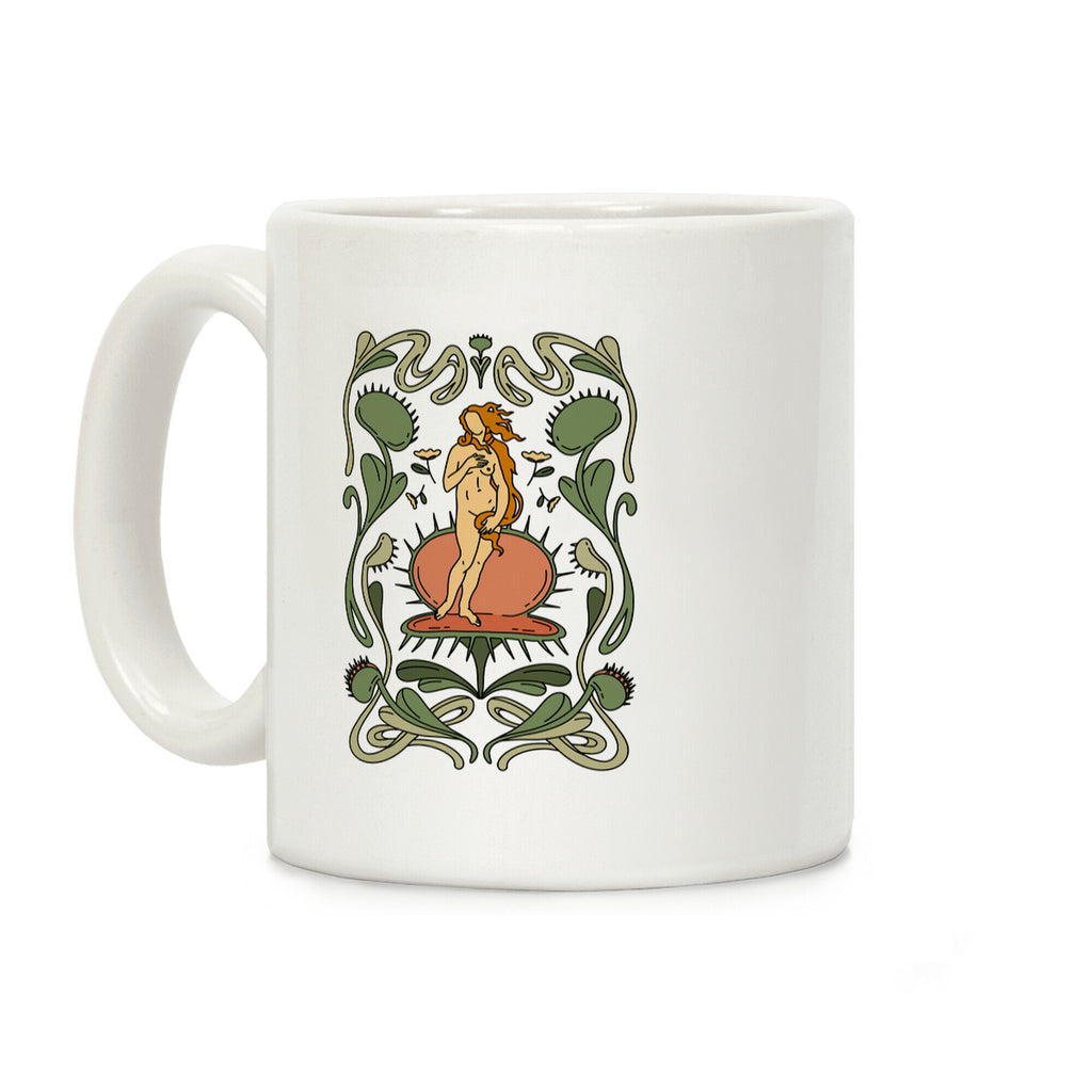 The Birth of Venus Fly Trap Coffee Mug