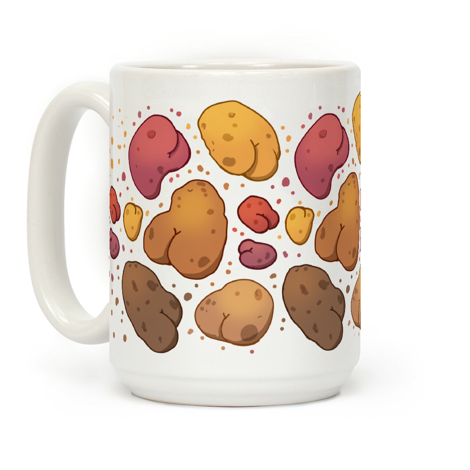 Potato Butts Pattern Coffee Mug