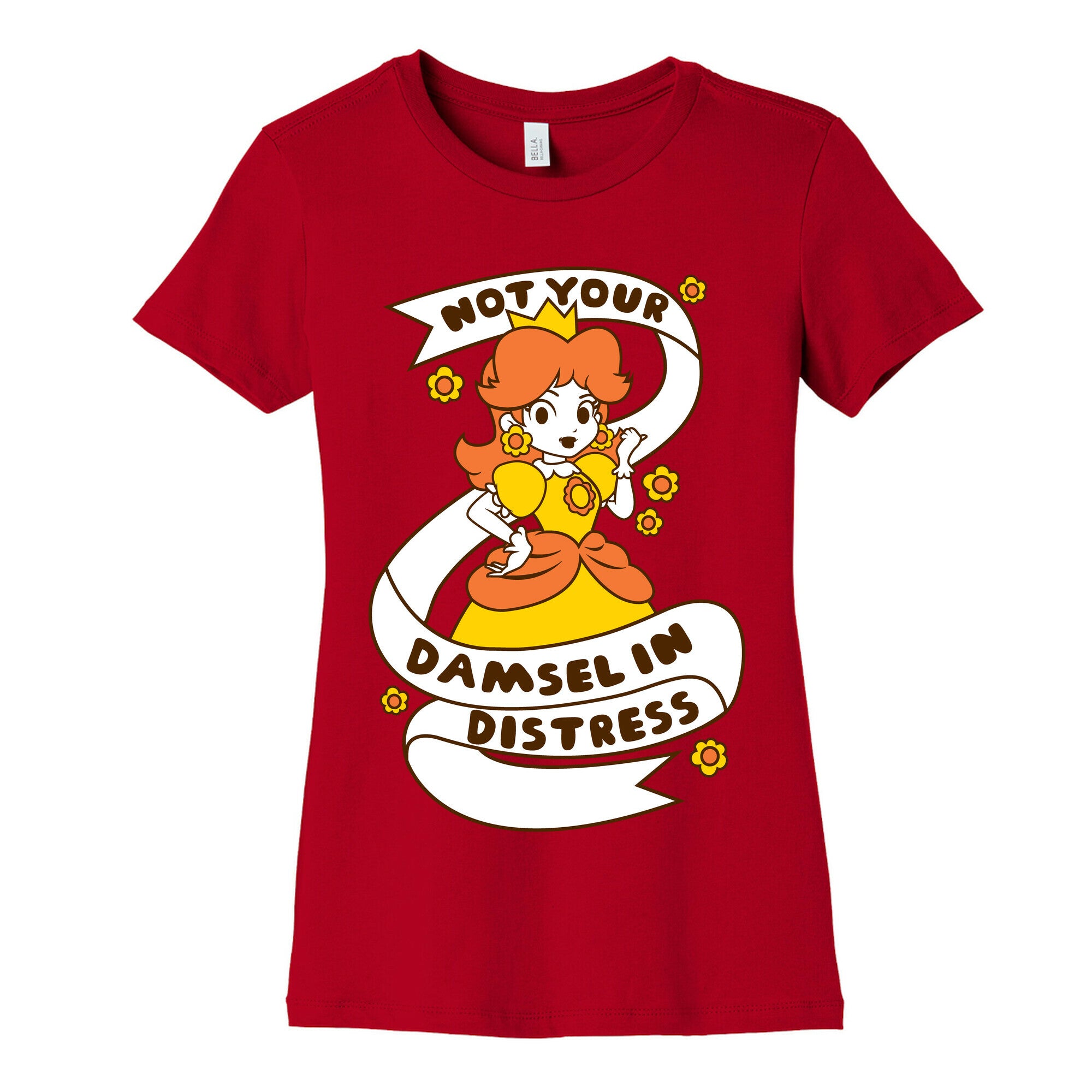 Not Your Damsel In Distress Women's Cotton Tee