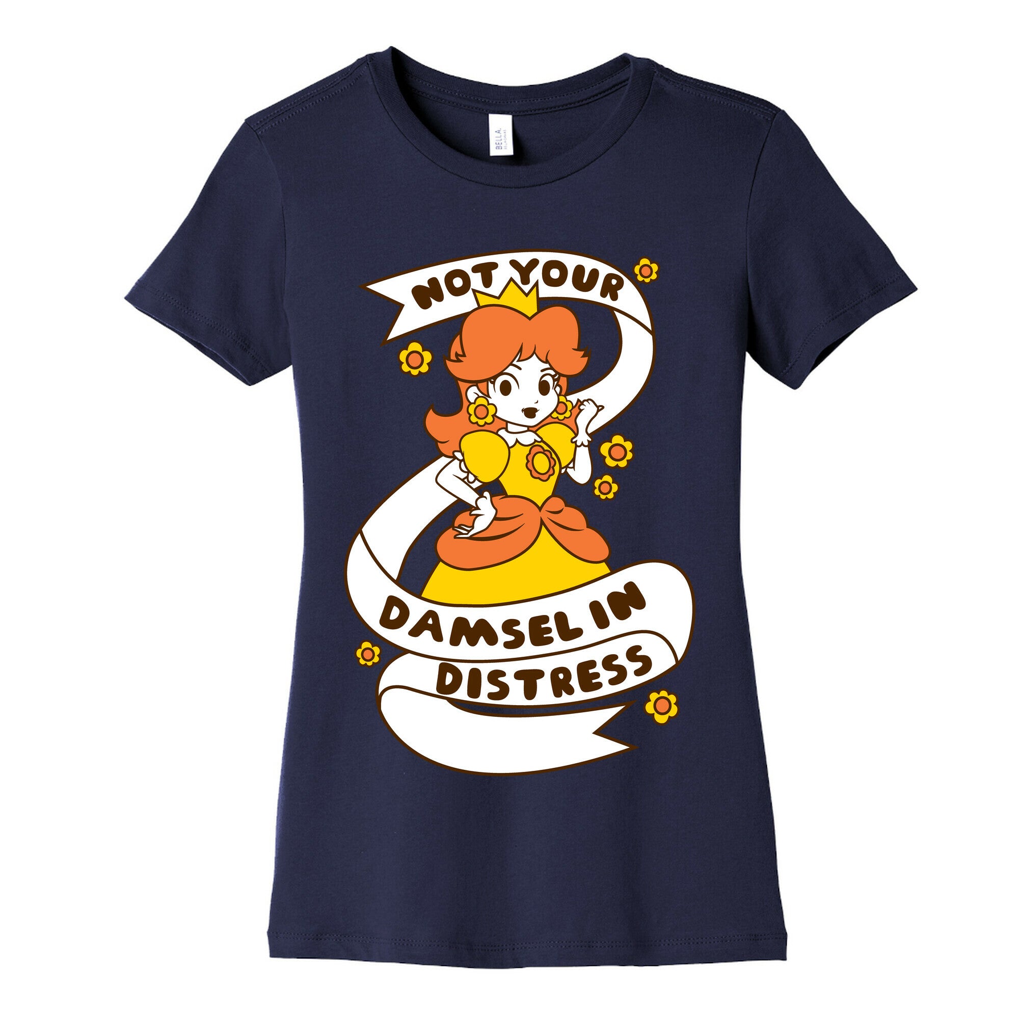 Not Your Damsel In Distress Women's Cotton Tee