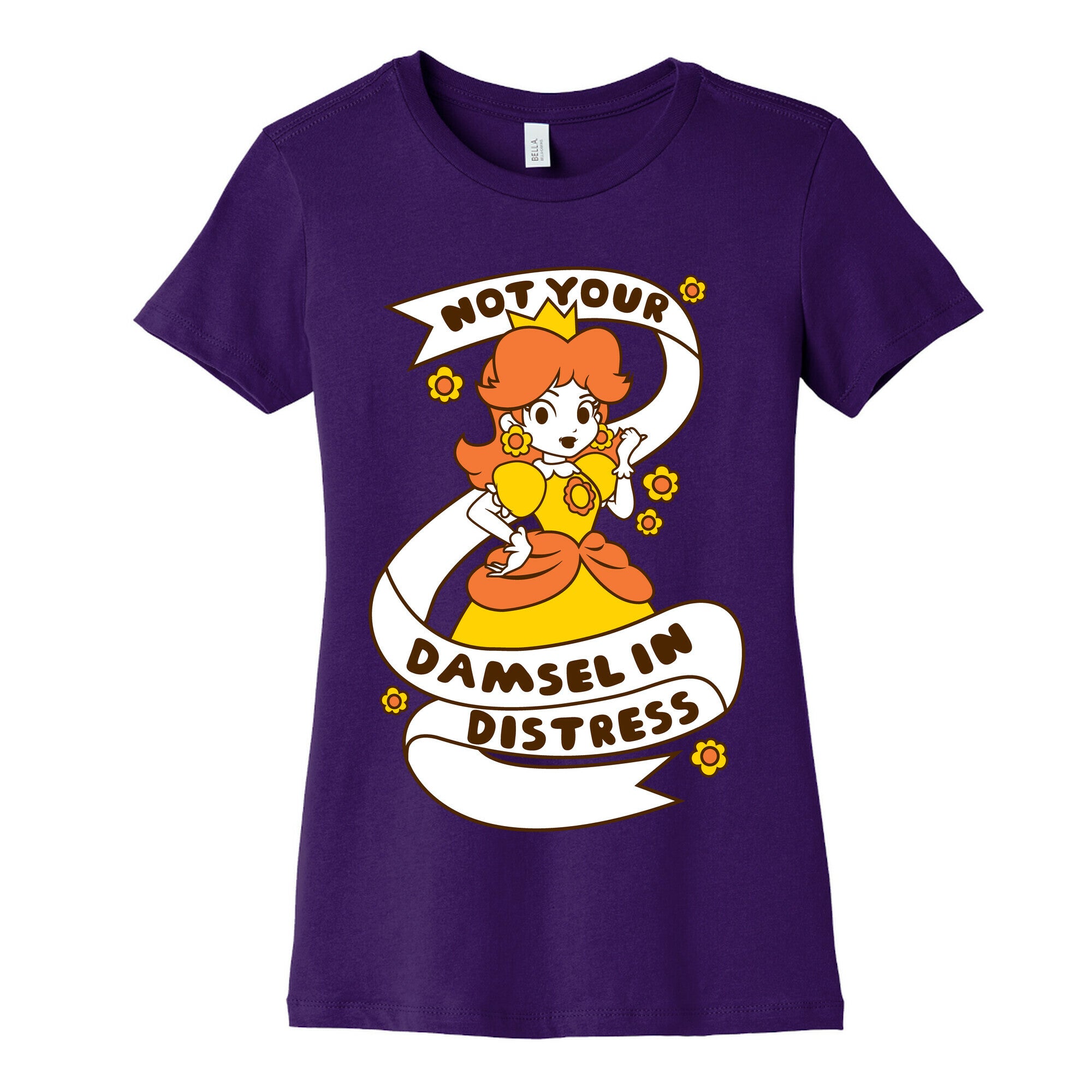 Not Your Damsel In Distress Women's Cotton Tee