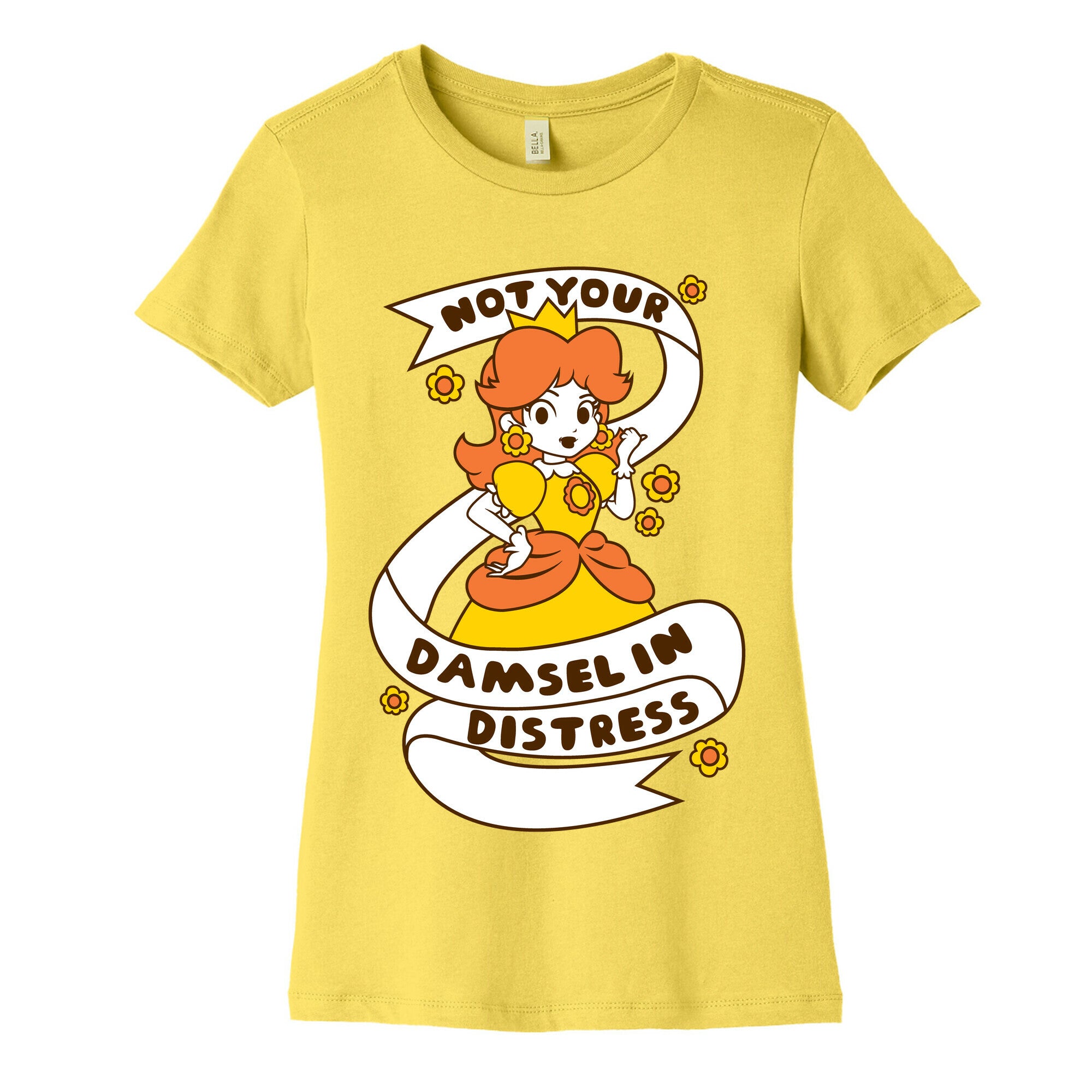 Not Your Damsel In Distress Women's Cotton Tee