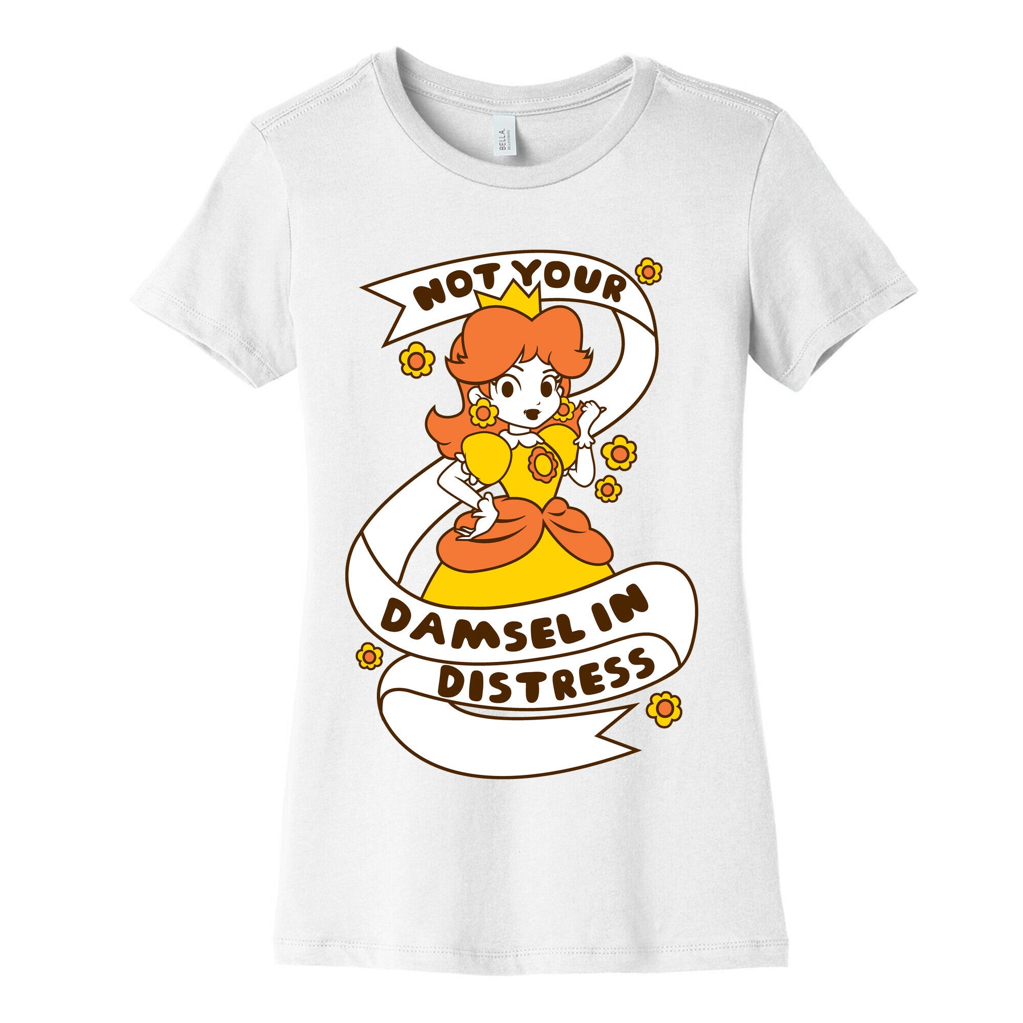 Not Your Damsel In Distress Women's Cotton Tee