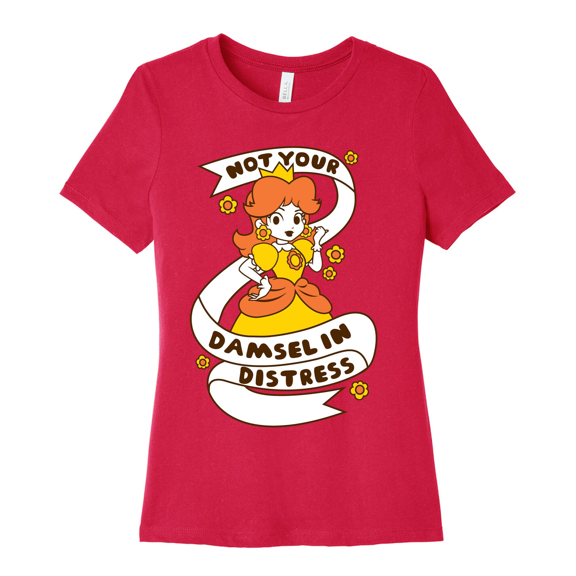 Not Your Damsel In Distress Women's Cotton Tee