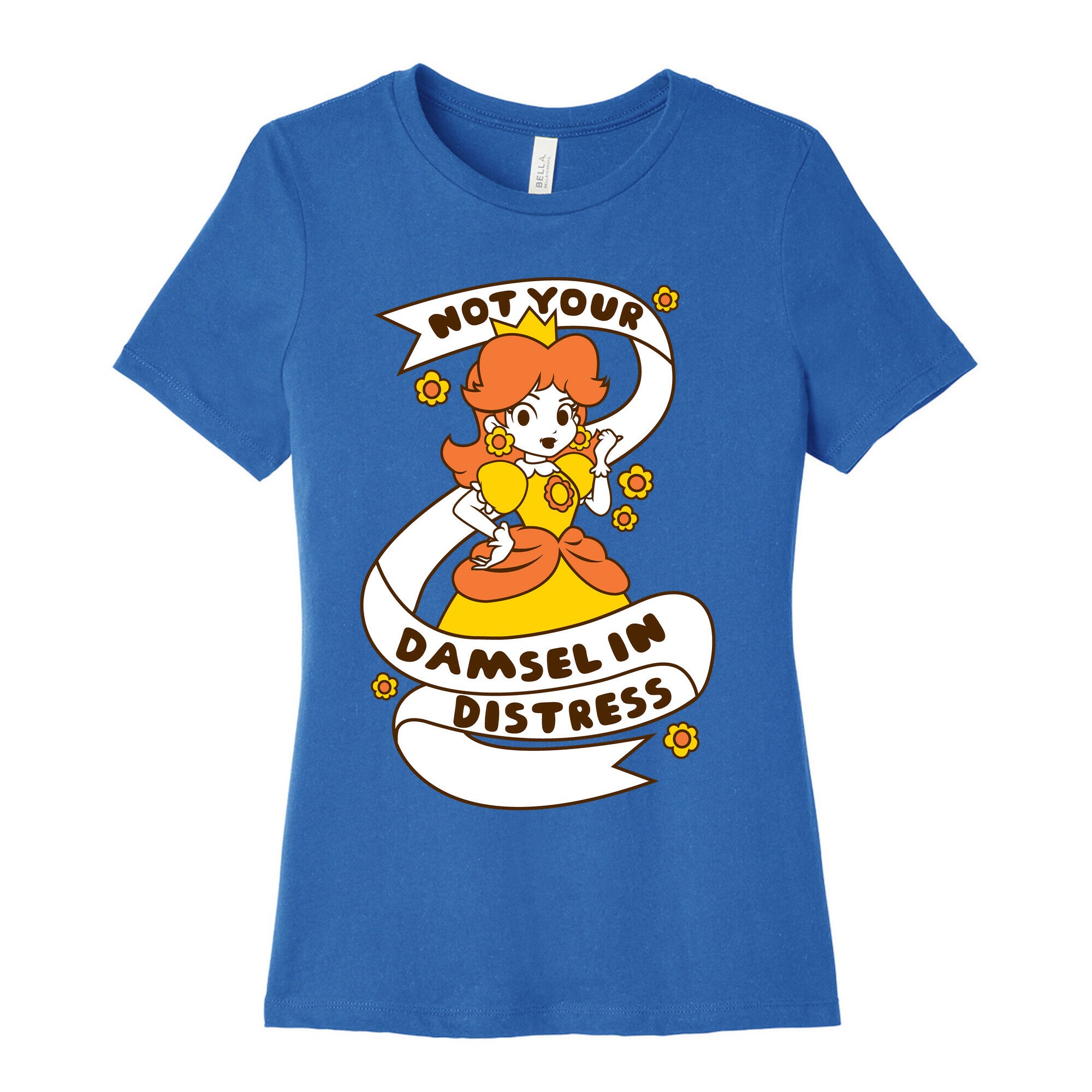 Not Your Damsel In Distress Women's Cotton Tee