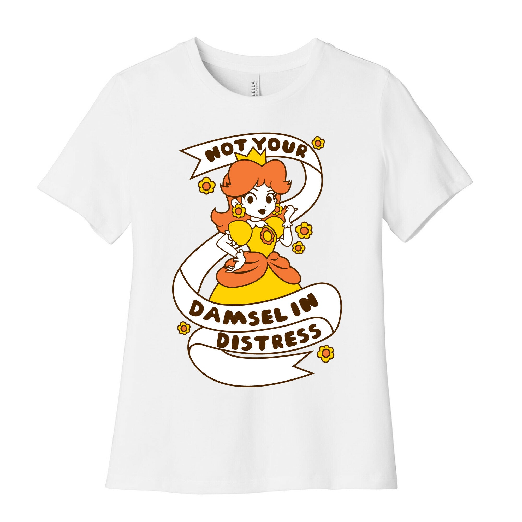 Not Your Damsel In Distress Women's Cotton Tee