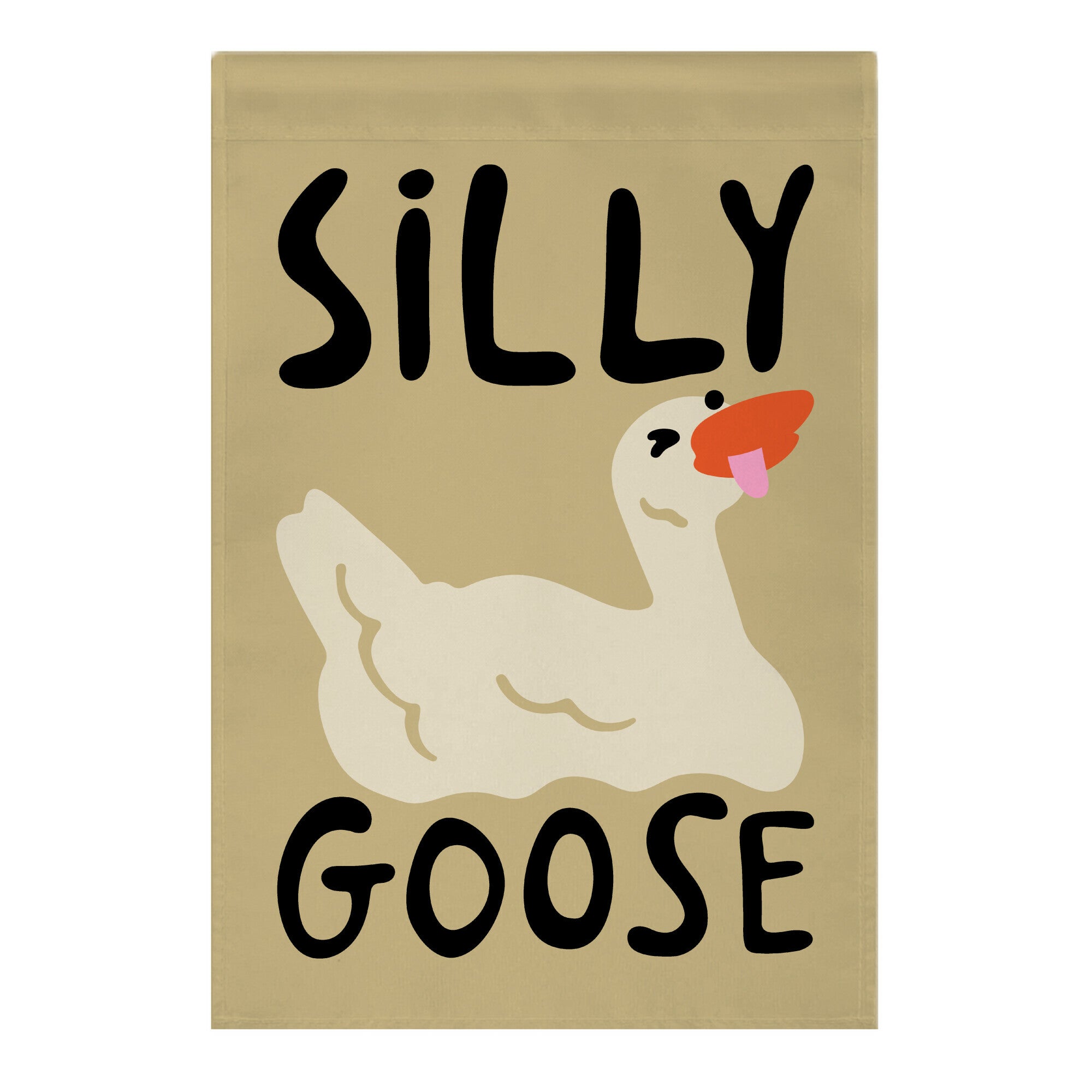 Silly Goose Garden Flag