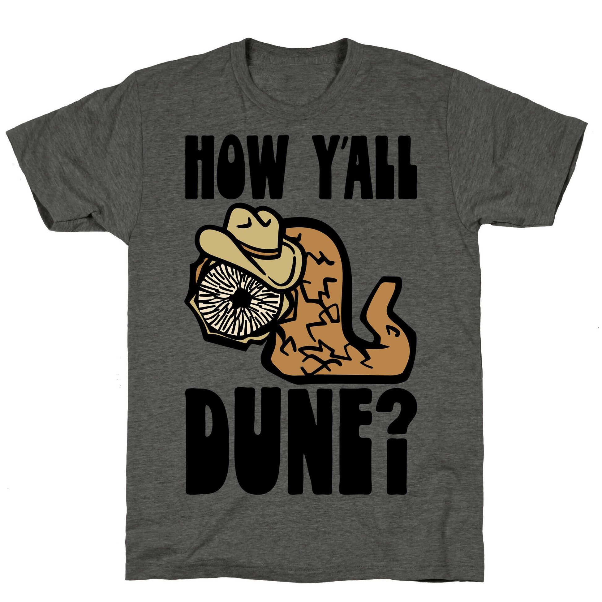 How Y'all Dune Unisex Triblend Tee