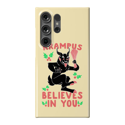 Krampus Believes in You Phone Case