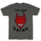 Sin Like Satan Unisex Triblend Tee