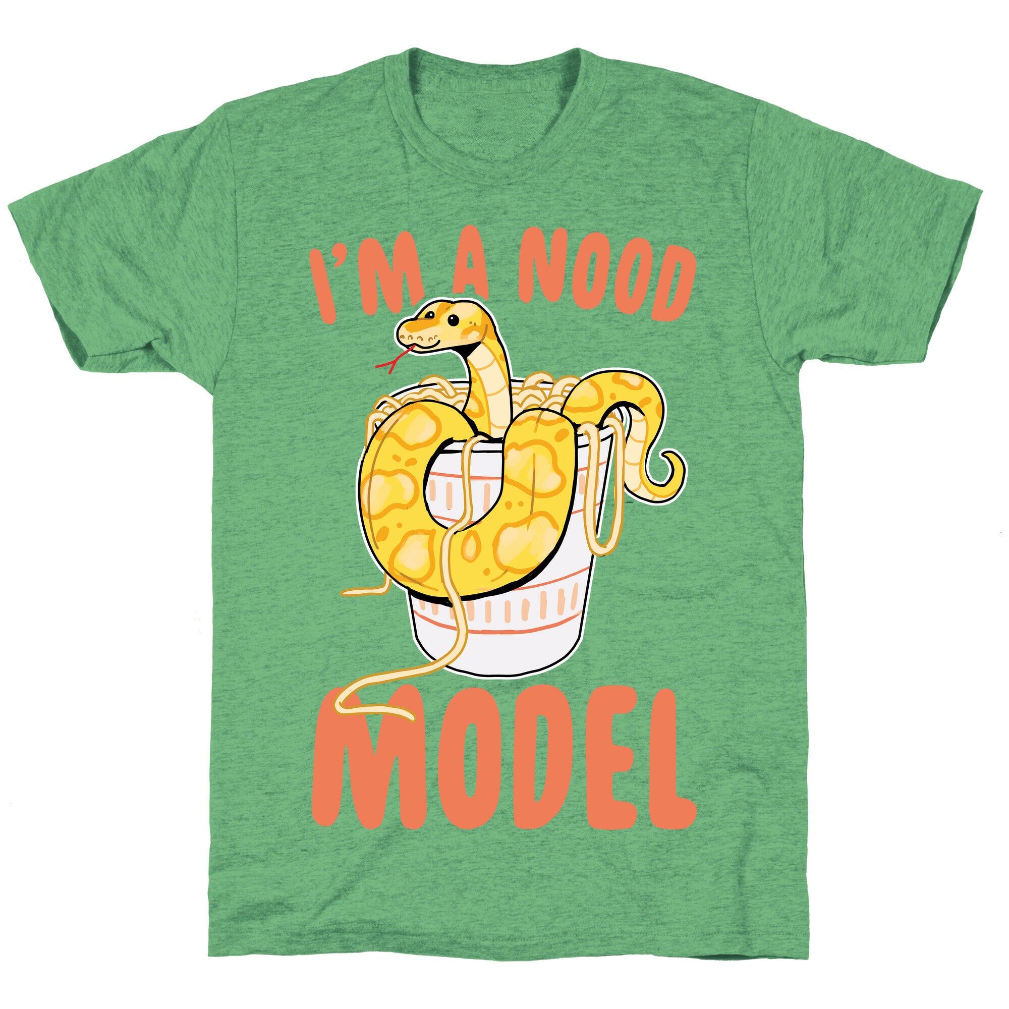 I'm A Nood Model Unisex Triblend Tee
