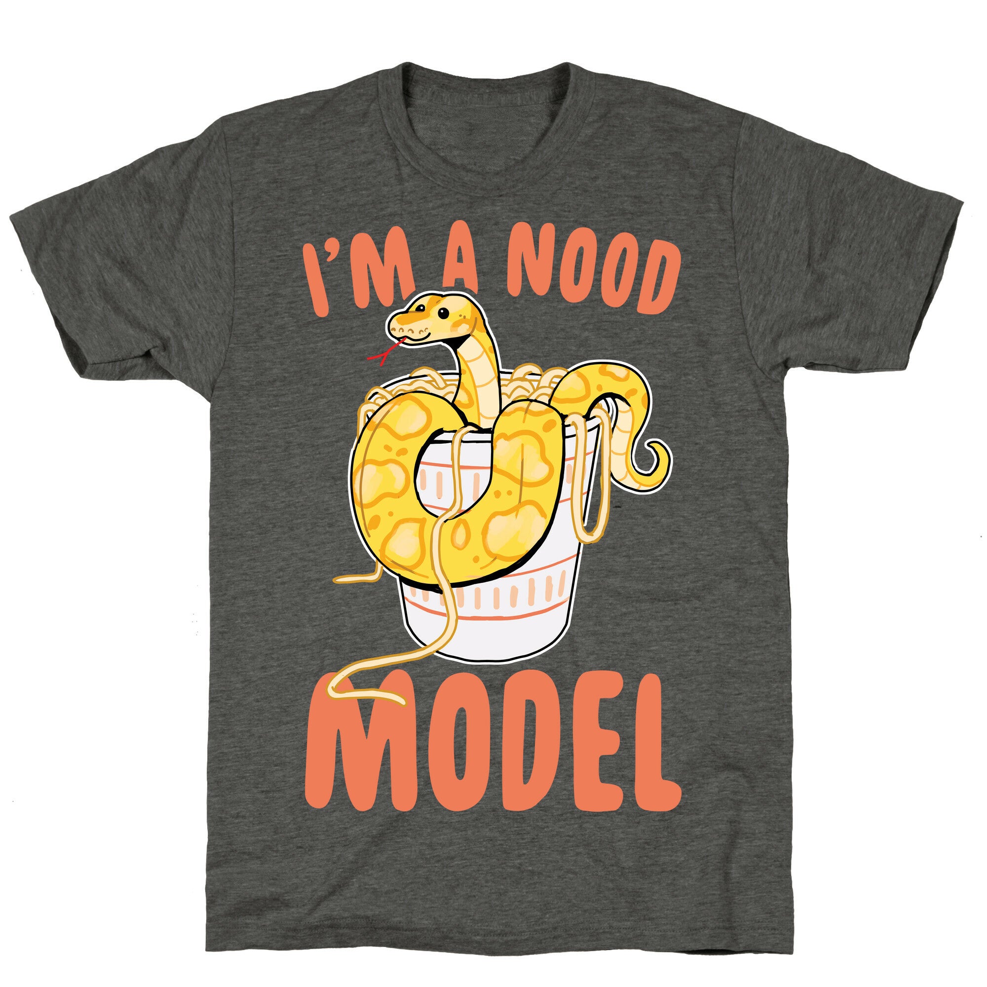 I'm A Nood Model Unisex Triblend Tee