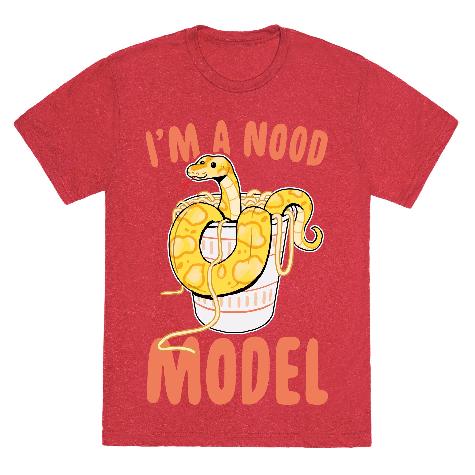 I'm A Nood Model Unisex Triblend Tee