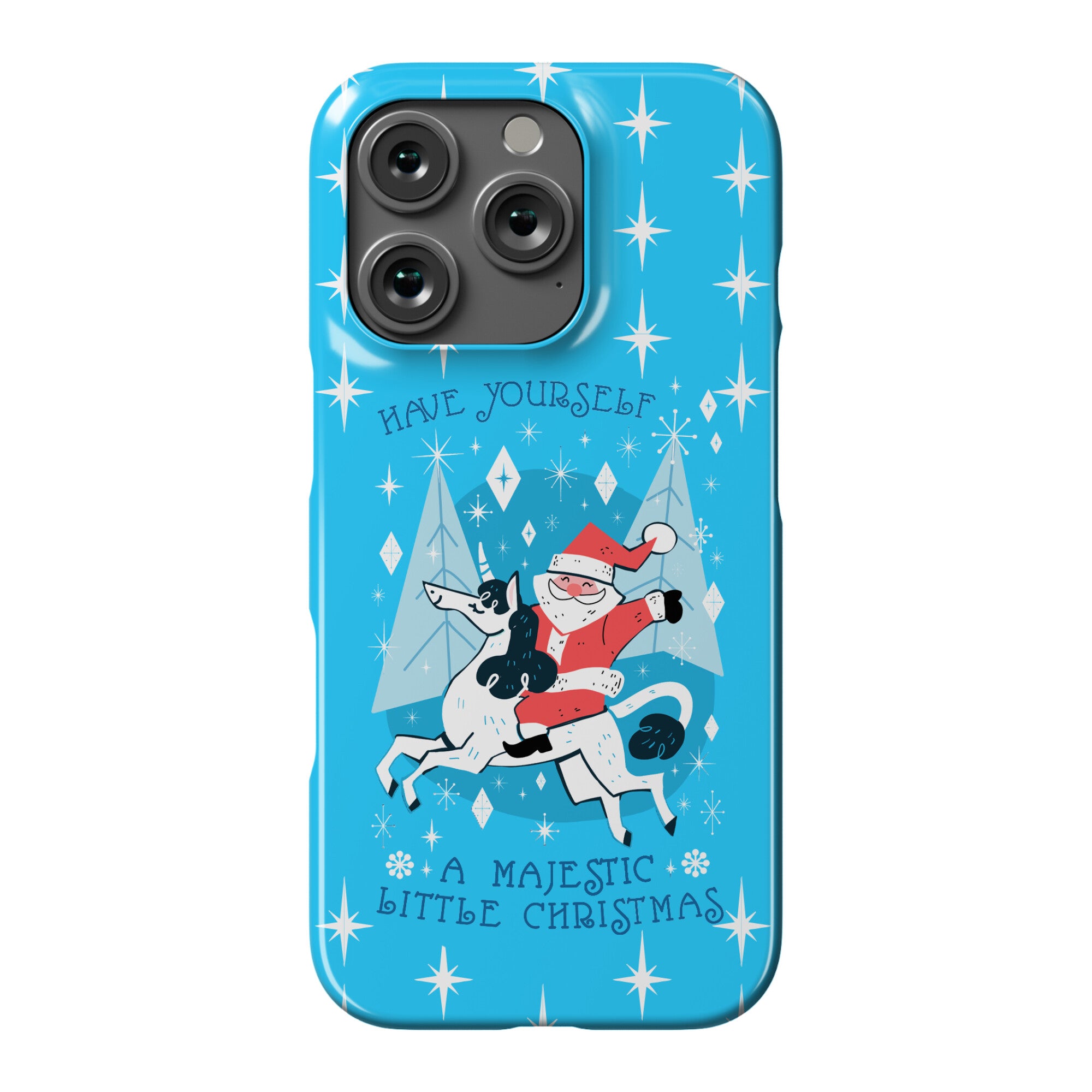 Have Yourself A Majestic Little Christmas Phone Case