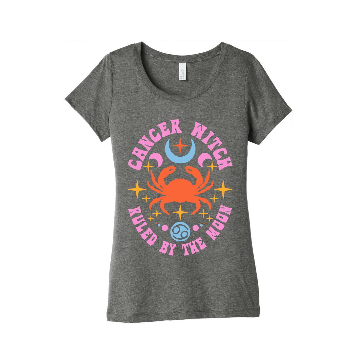 Cancer Witch Ruled By The Moon Women's Triblend Tee