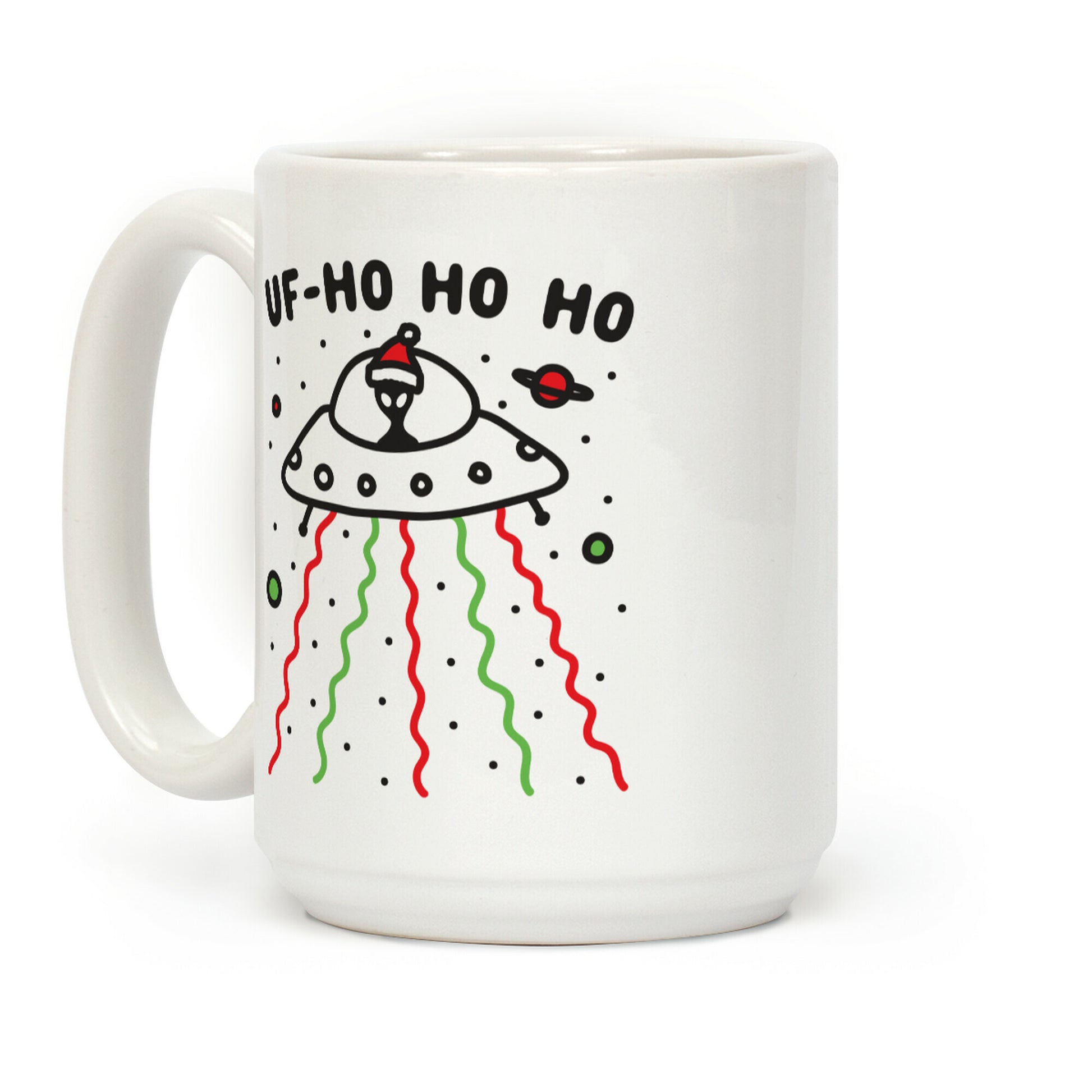 UF-Ho Ho Ho Santa Alien Coffee Mug