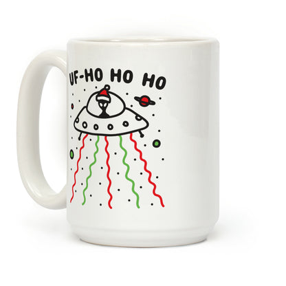 UF-Ho Ho Ho Santa Alien Coffee Mug