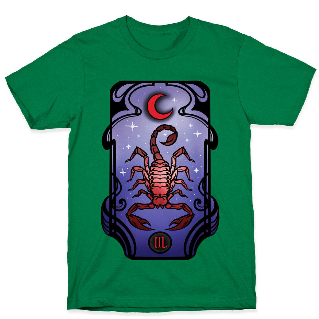 Scorpio Art Nouveau T-Shirt