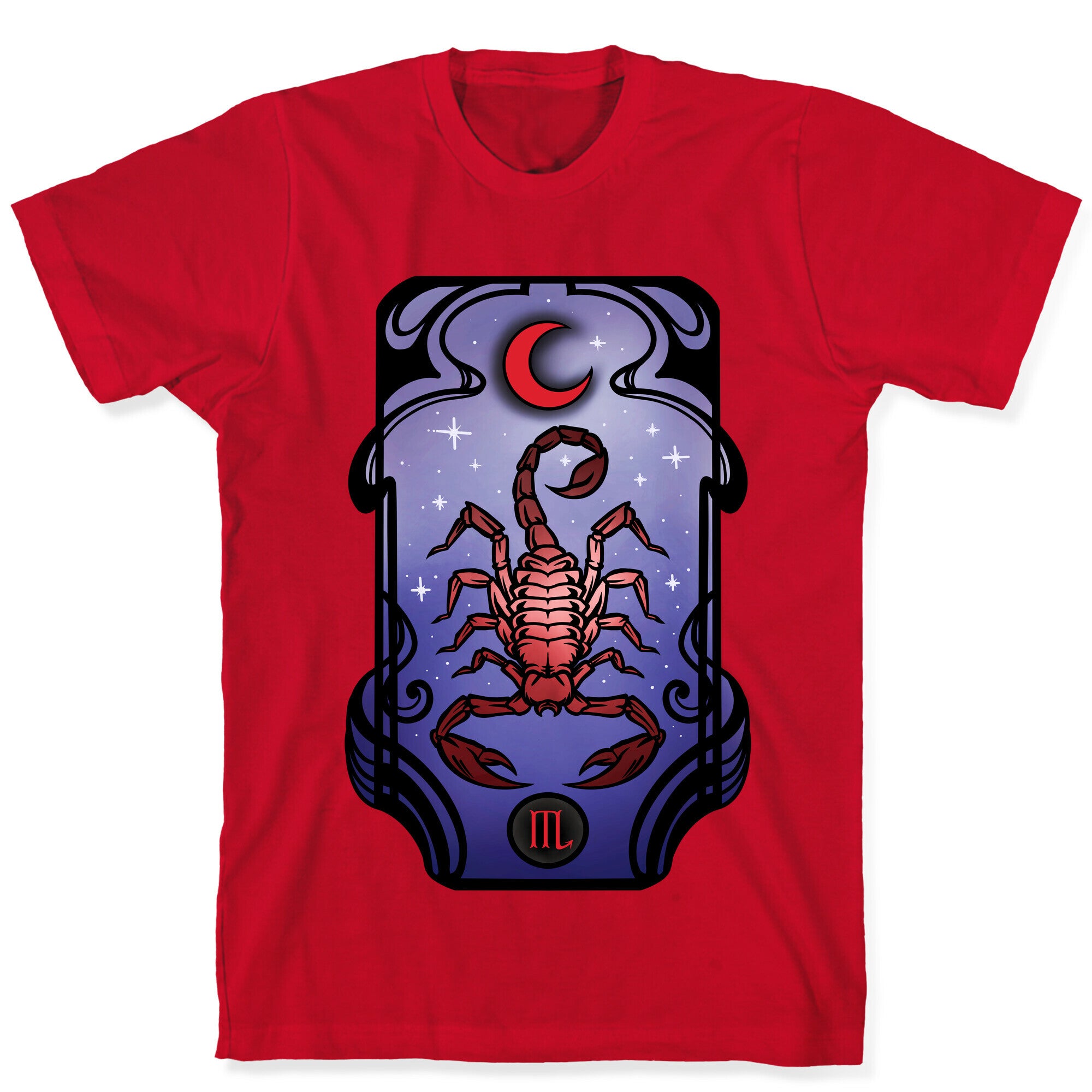Scorpio Art Nouveau T-Shirt