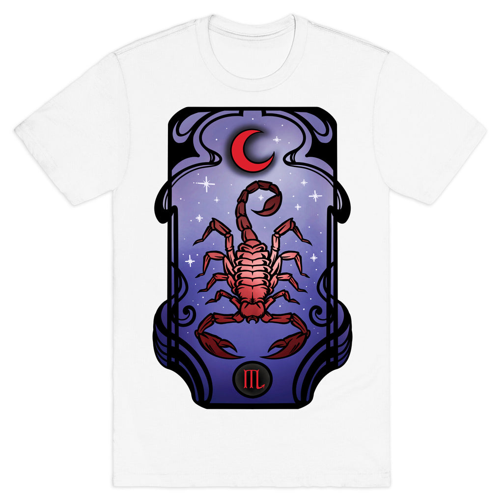 Scorpio Art Nouveau T-Shirt