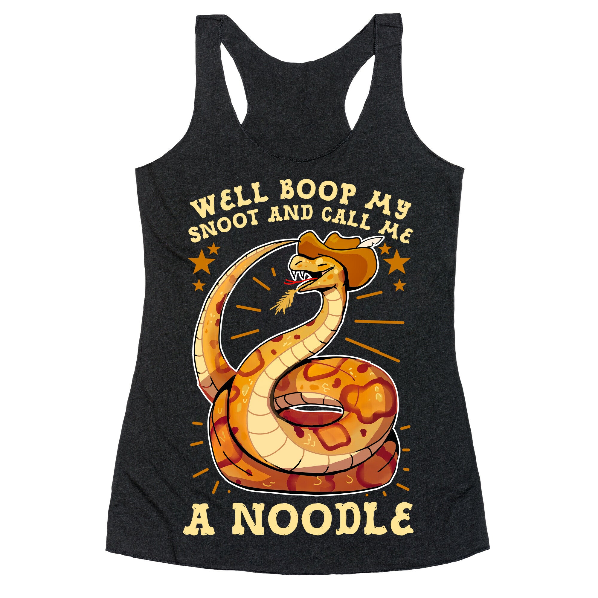 Well Boop My Snoot and Call Me A Noodle!  Racerback Tank