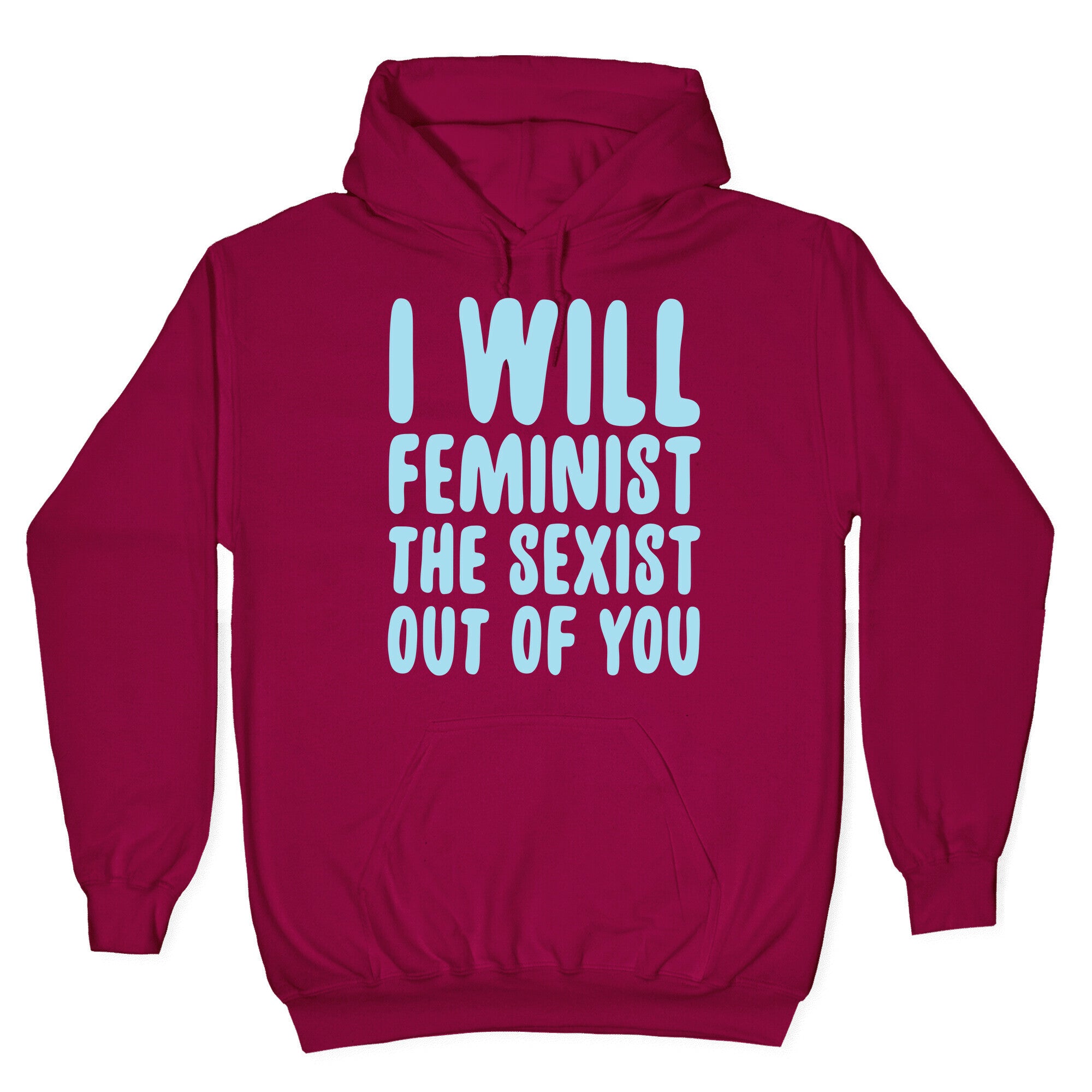 I Will Feminist The Sexist Out Of You Hoodie