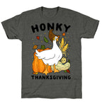 Honky Thanksgiving Unisex Triblend Tee