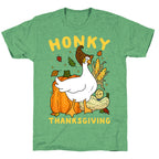Honky Thanksgiving Unisex Triblend Tee