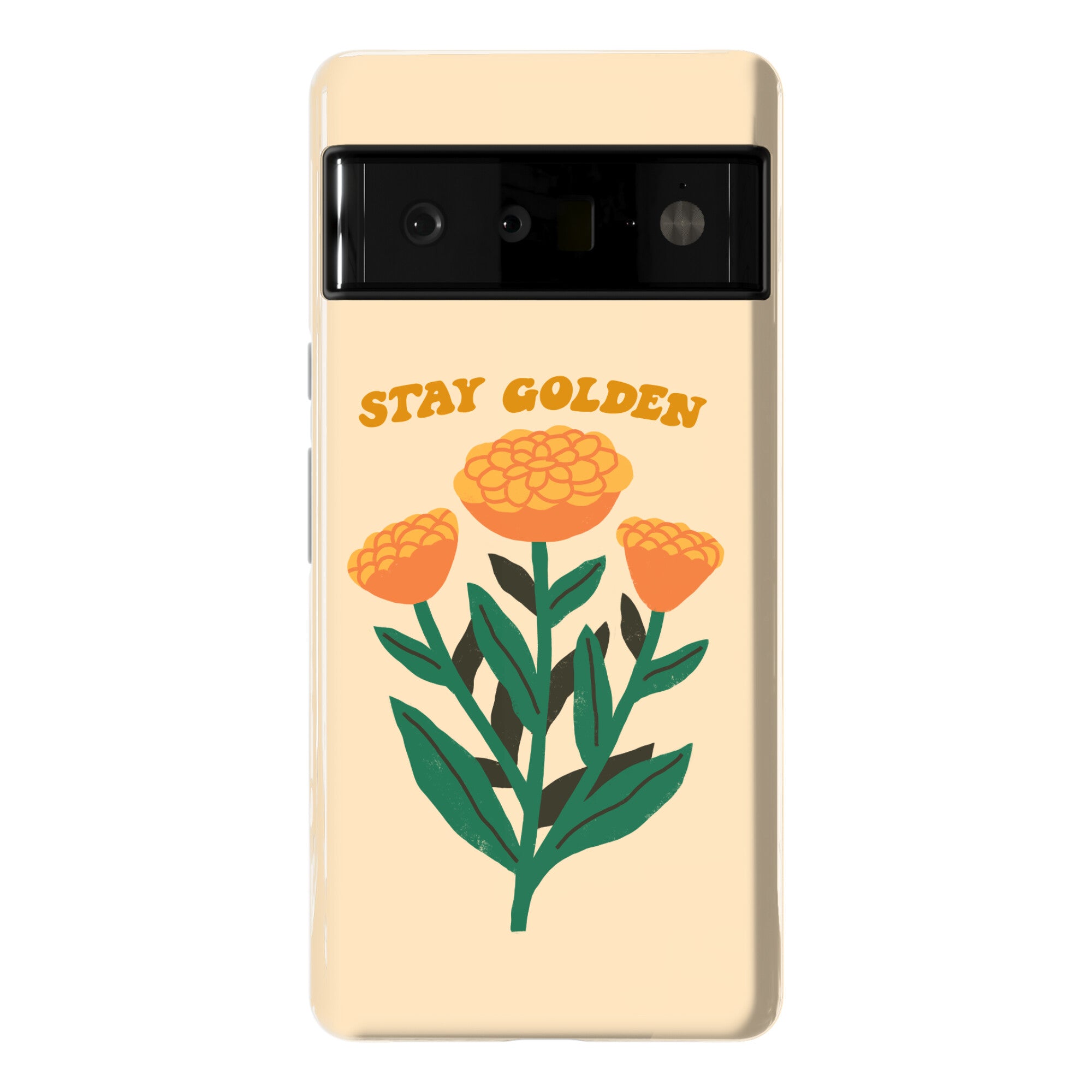 Stay Golden Marigolds Phone Case
