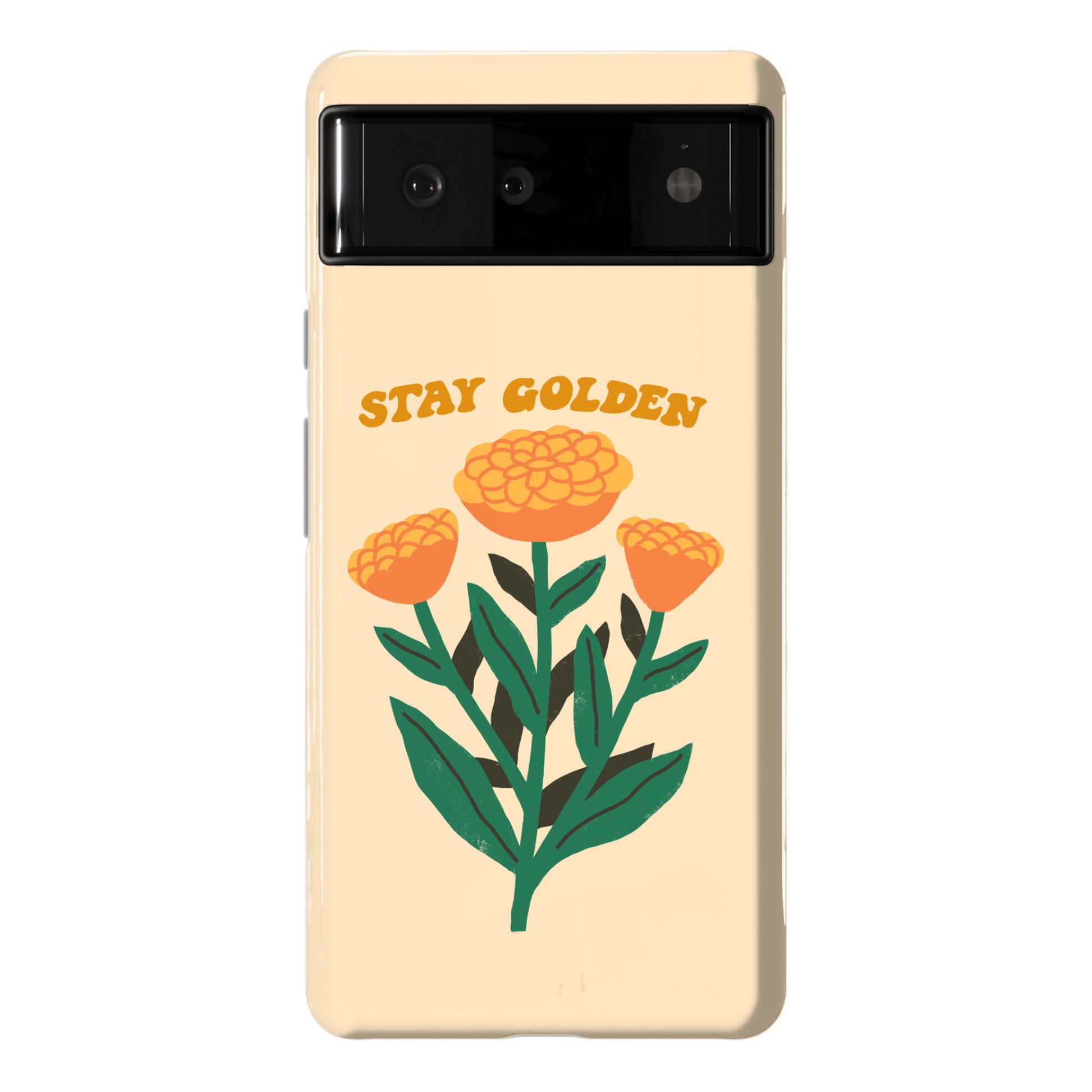 Stay Golden Marigolds Phone Case