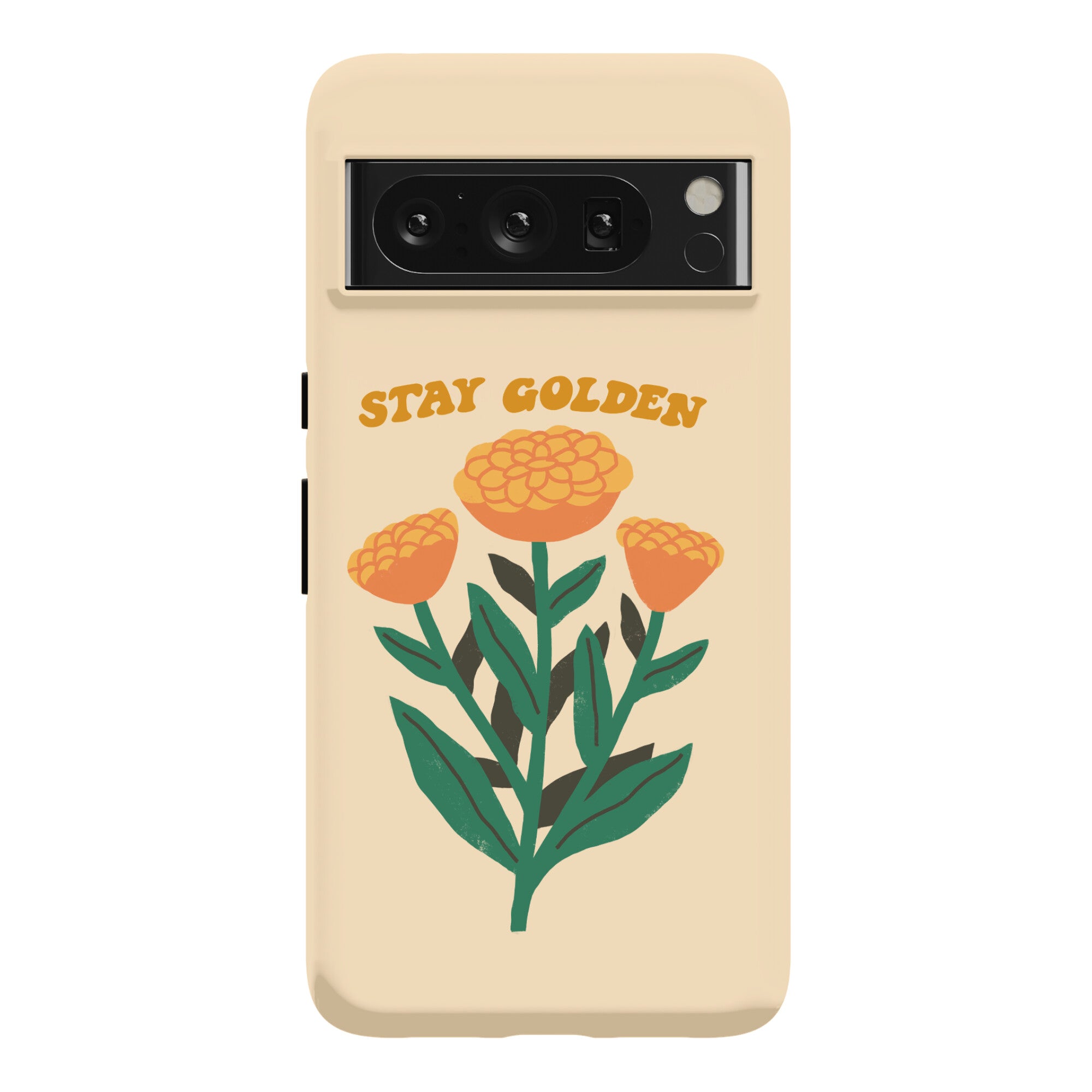 Stay Golden Marigolds Phone Case