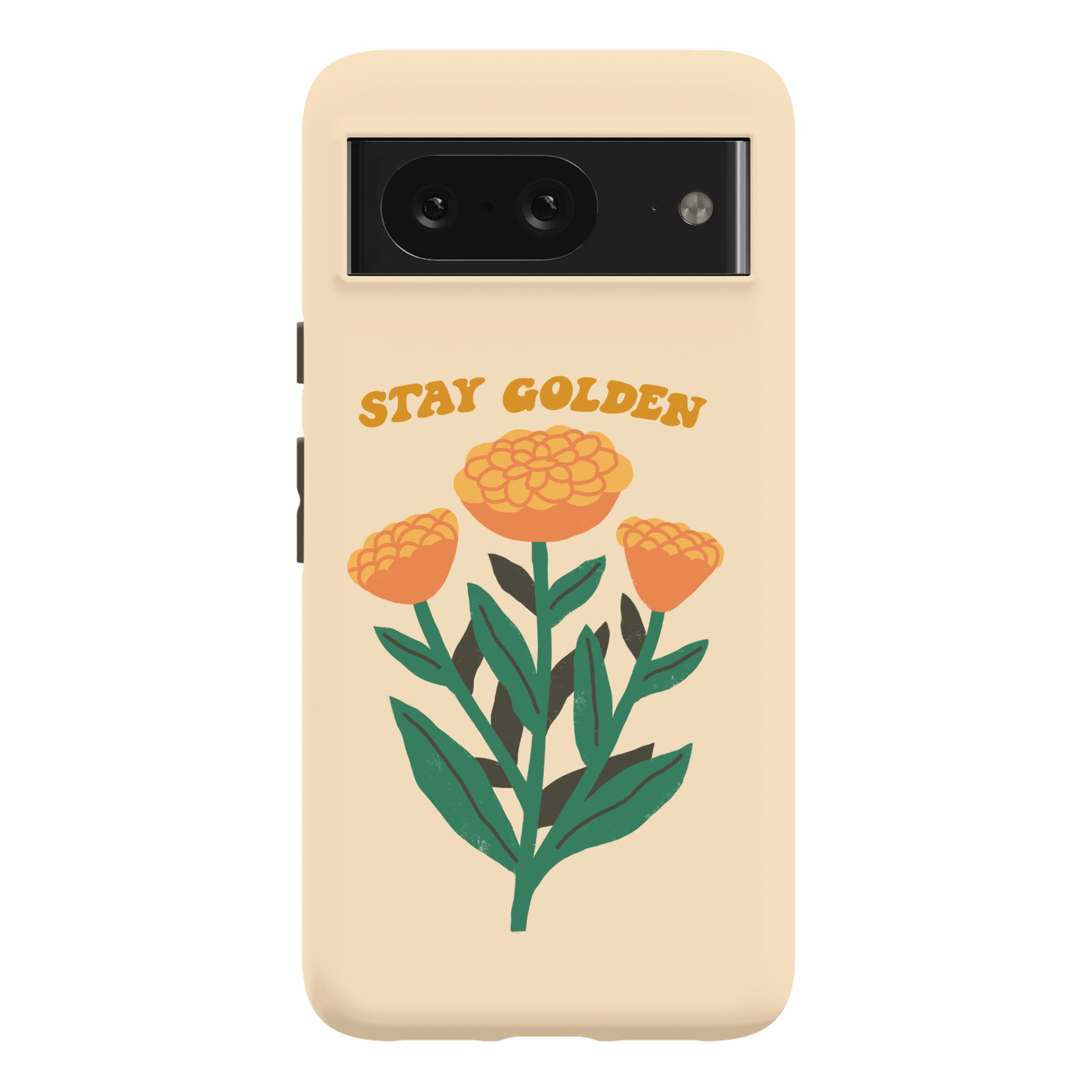 Stay Golden Marigolds Phone Case