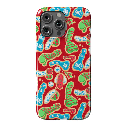 Phallic Christmas Cookies Phone Case