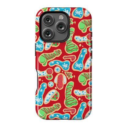Phallic Christmas Cookies Phone Case