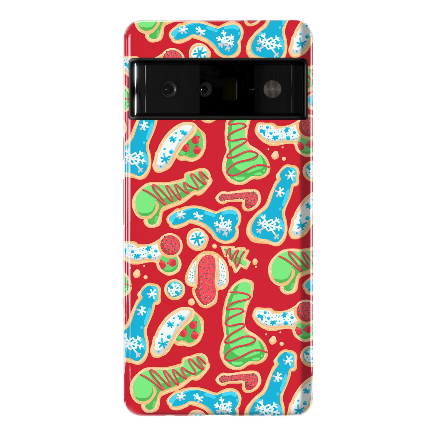 Phallic Christmas Cookies Phone Case
