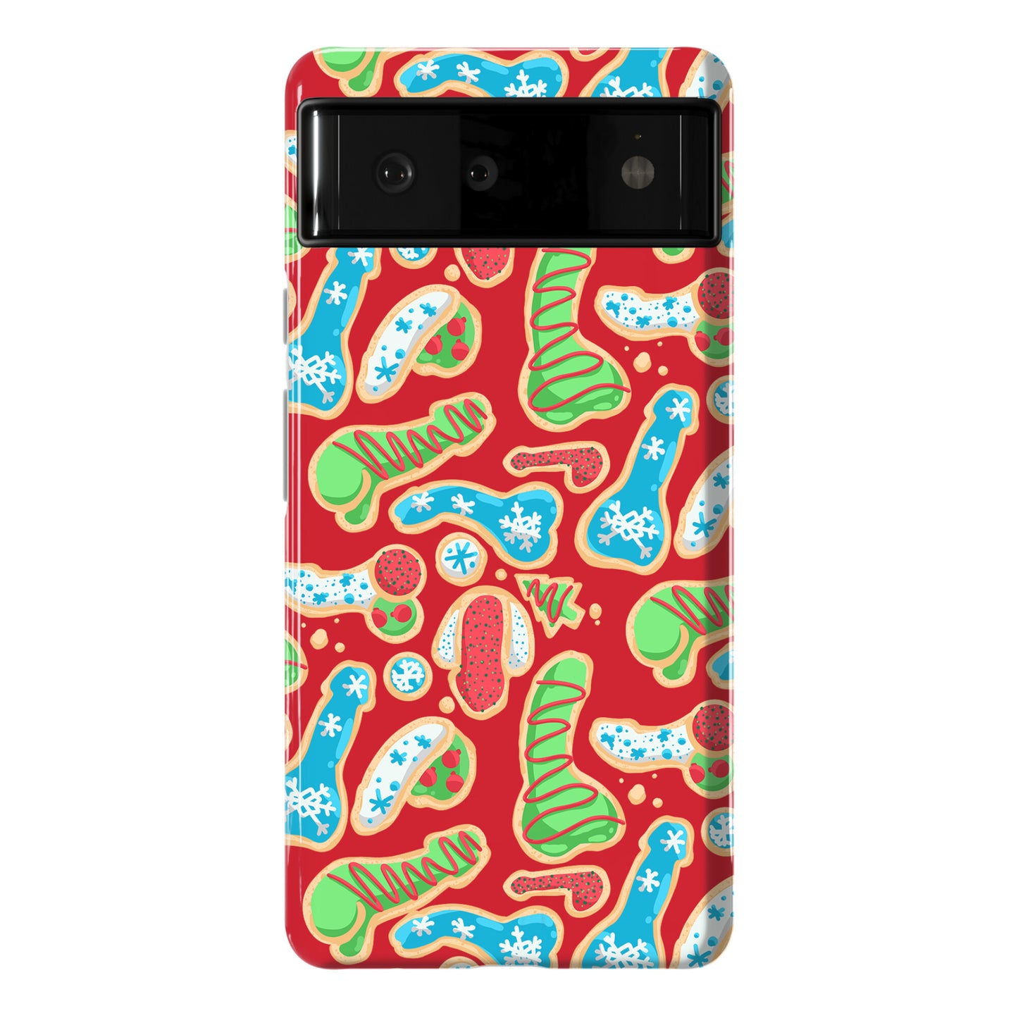 Phallic Christmas Cookies Phone Case
