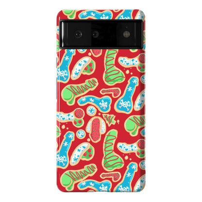 Phallic Christmas Cookies Phone Case