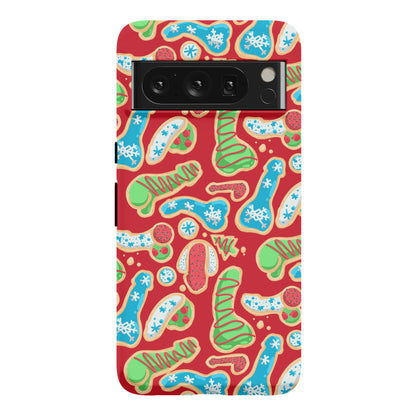 Phallic Christmas Cookies Phone Case