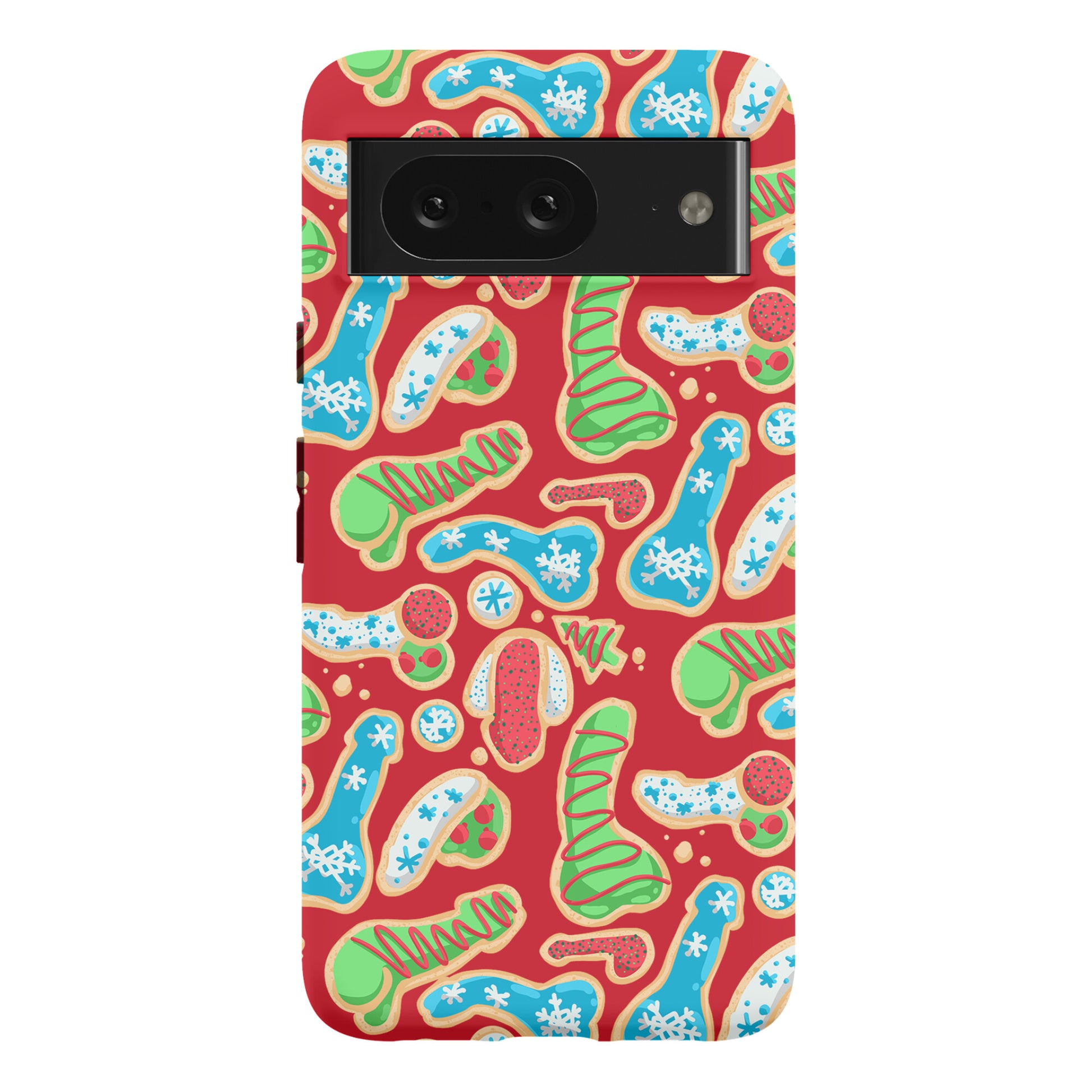 Phallic Christmas Cookies Phone Case