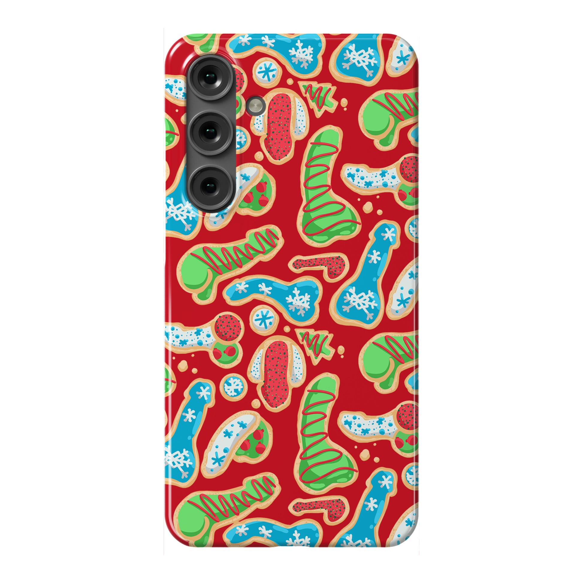 Phallic Christmas Cookies Phone Case