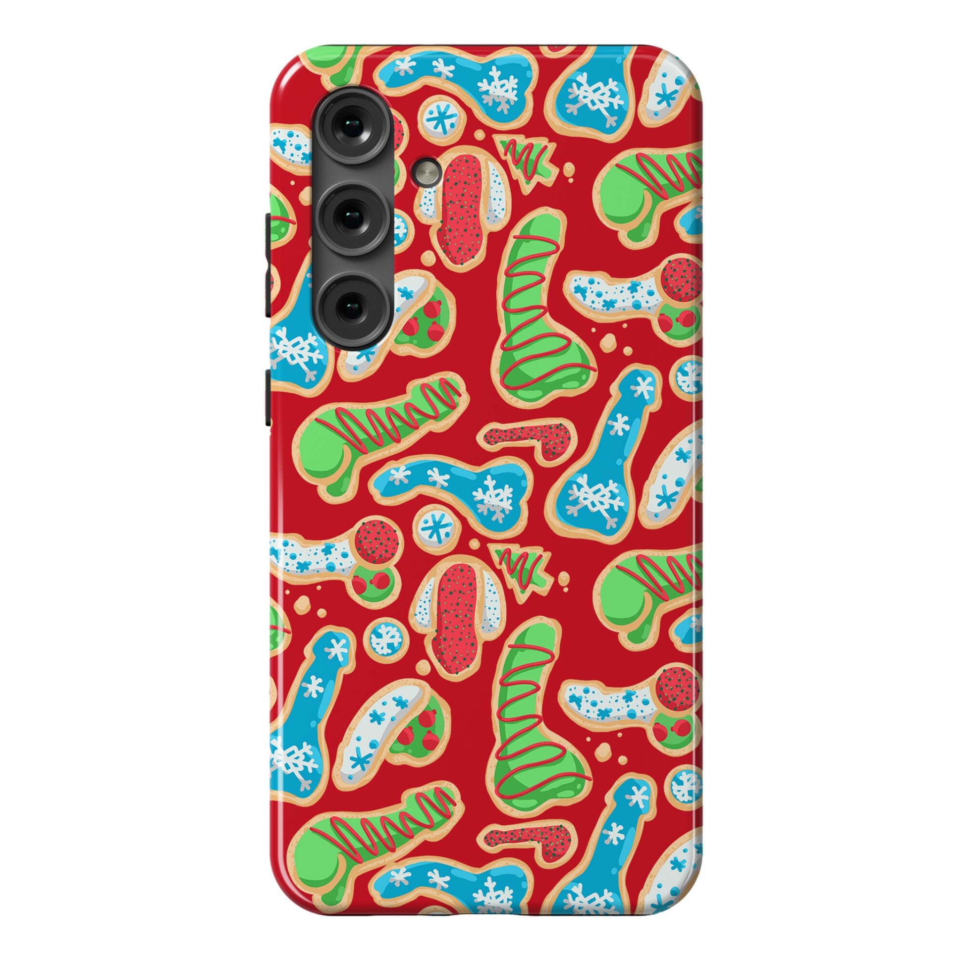 Phallic Christmas Cookies Phone Case