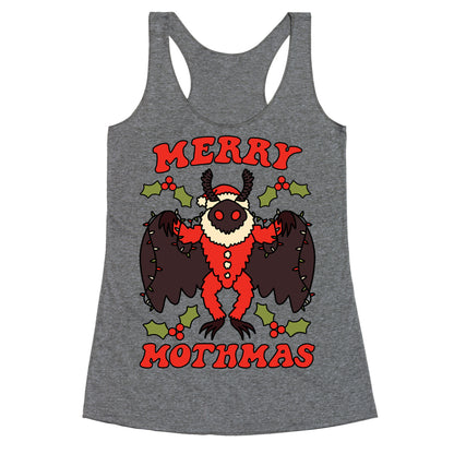 Merry Mothmas Racerback Tank