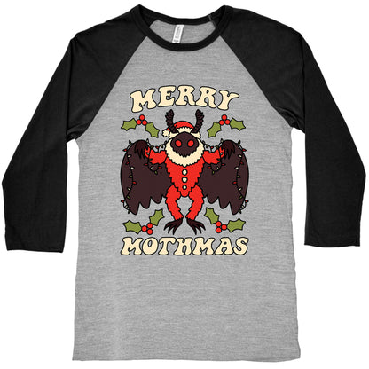 Merry Mothmas Baseball Tee
