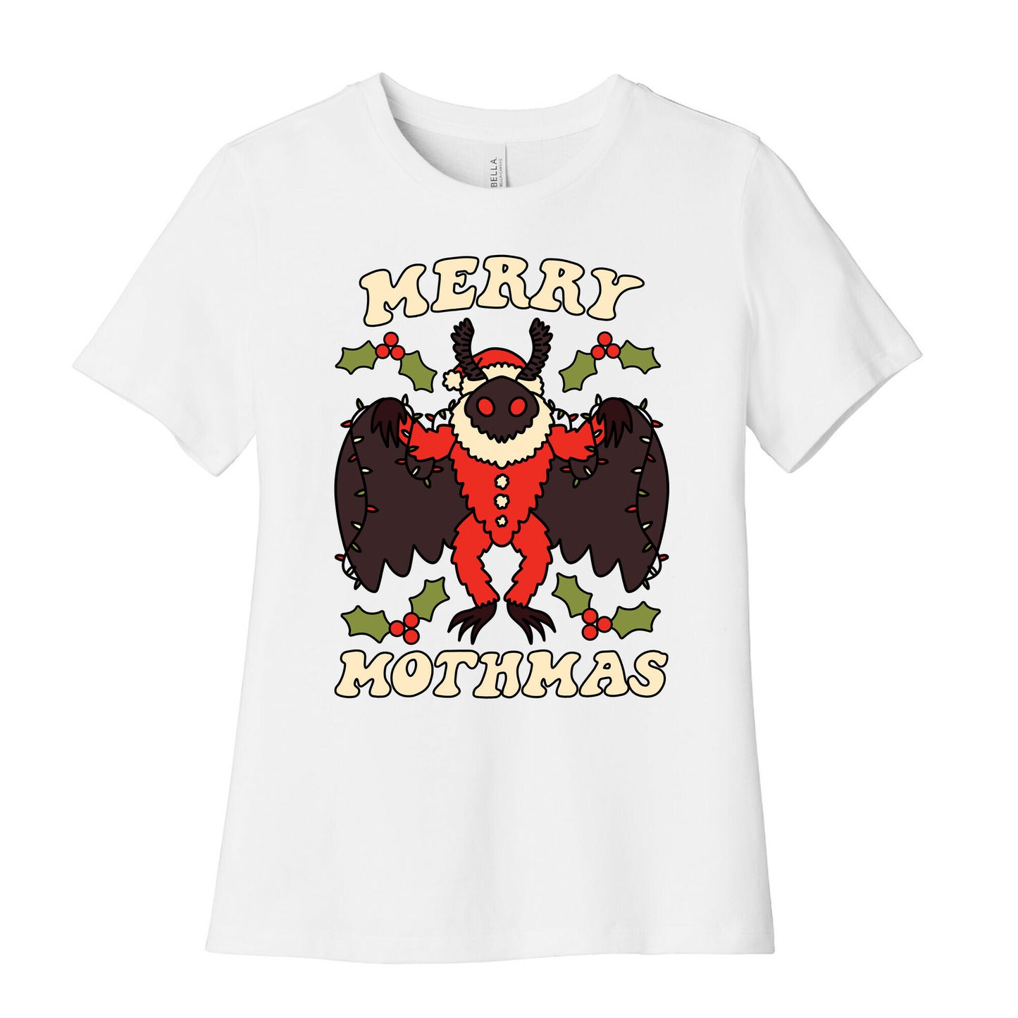 Merry Mothmas Women's Cotton Tee