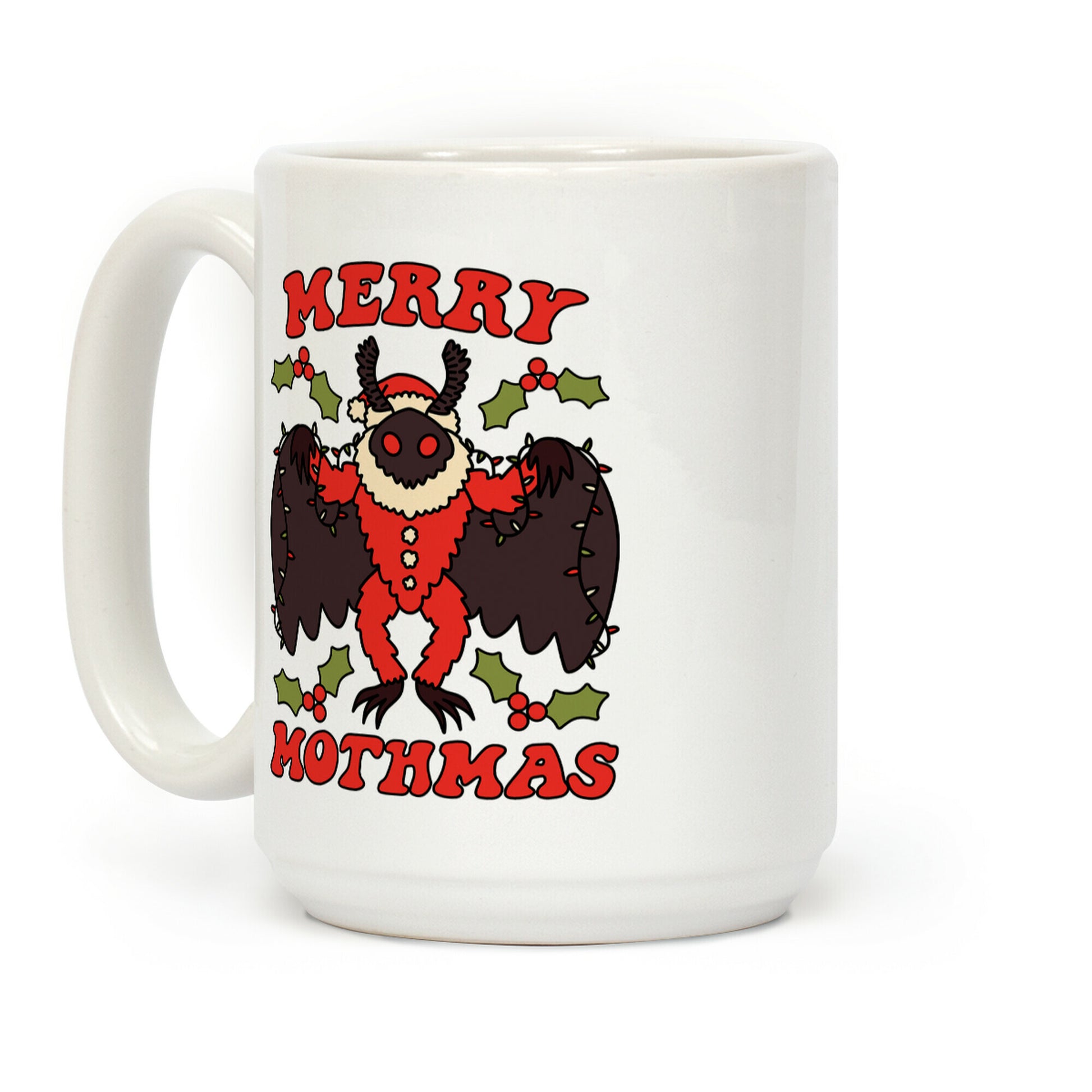 Merry Mothmas Coffee Mug