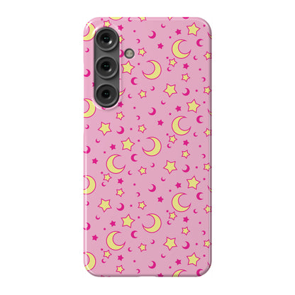 Dreamy Pastel Moon And Stars Phone Case