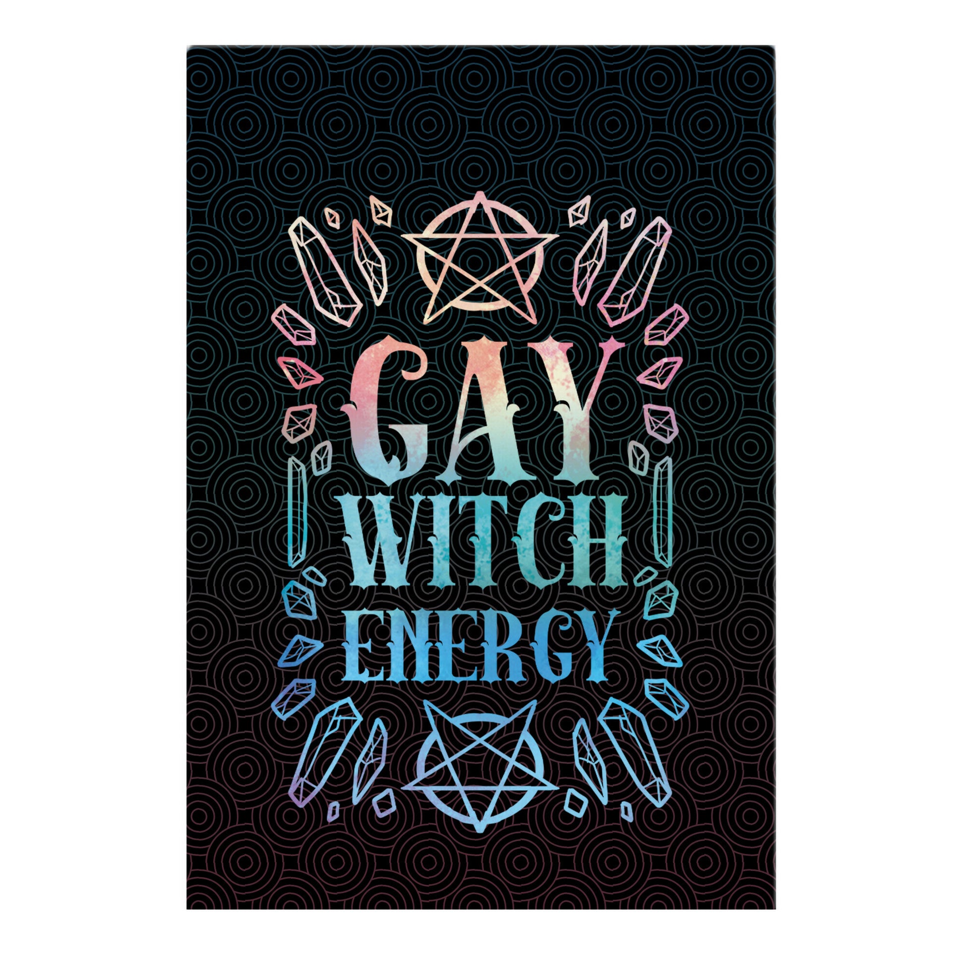Gay Witch Energy Garden Flag