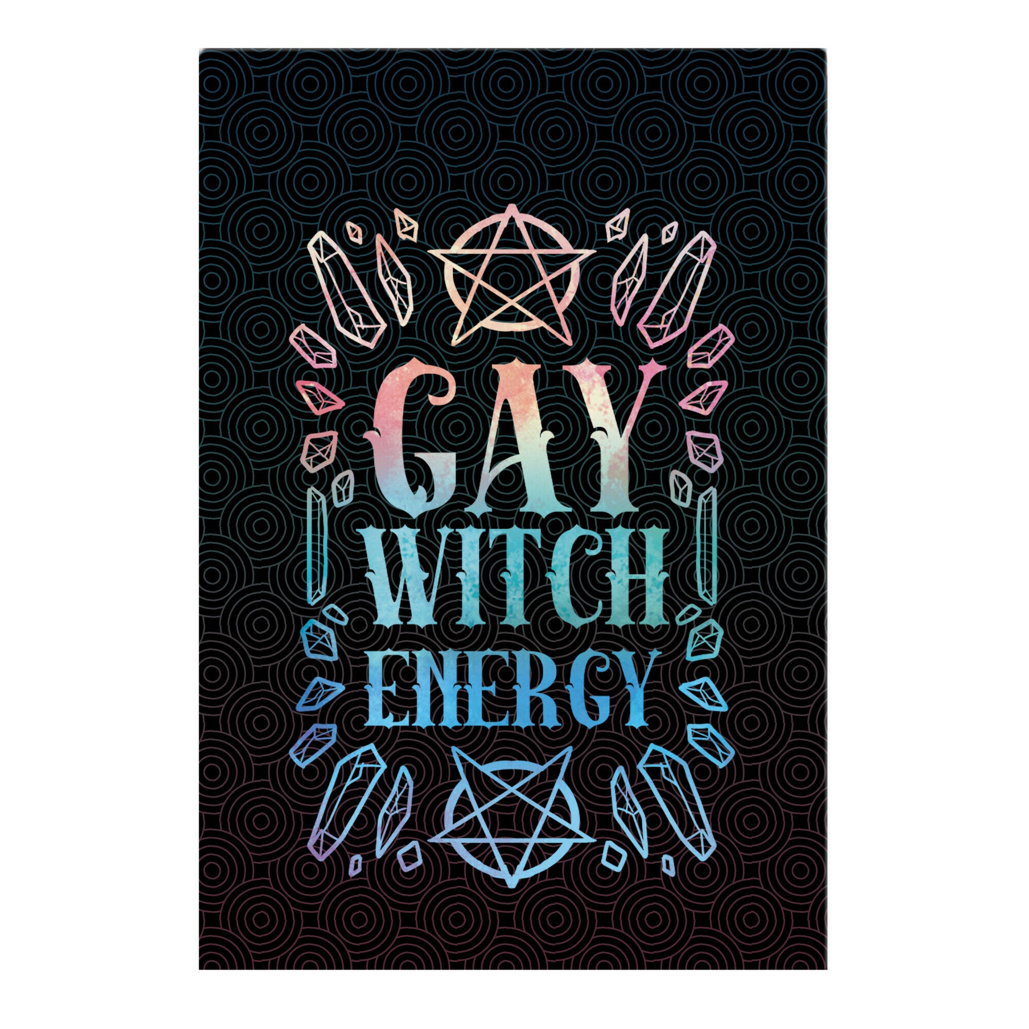 Gay Witch Energy Garden Flag