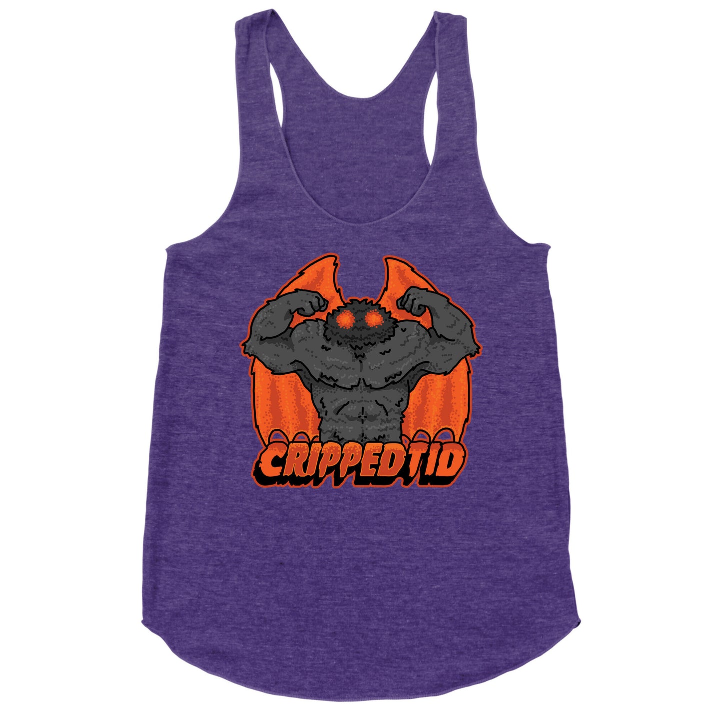 C-RIPPED-tid (Ripped Cryptid) Racerback Tank